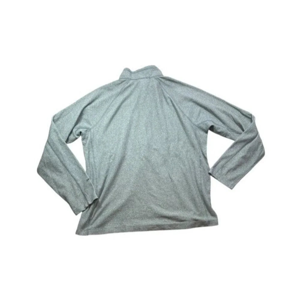 The North Face Mens Size Large FlashDry Fleece 1/4 Zip Pullover Chest Pocket